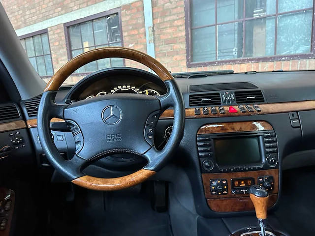 Mercedes-benz s55 amg lang 5.5 v8 360pk 2002 s-klasse, rg-842-n - afbeelding 13 van  48