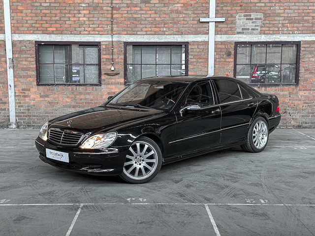 Mercedes-benz s55 amg lang 5.5 v8 360pk 2002 s-klasse, rg-842-n - afbeelding 12 van  48