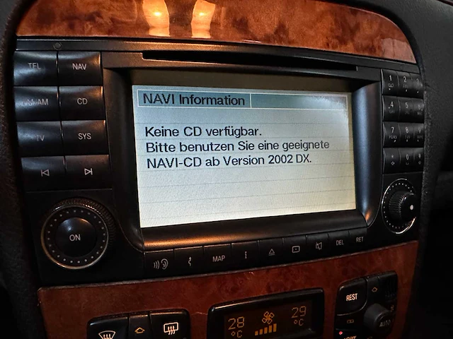 Mercedes-benz s55 amg lang 5.5 v8 360pk 2002 s-klasse, rg-842-n - afbeelding 24 van  48