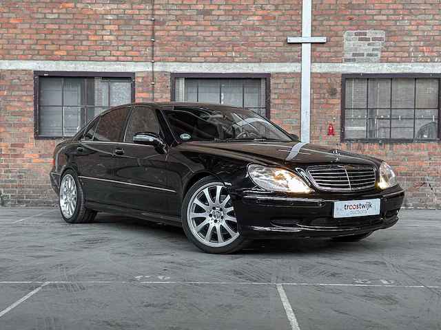 Mercedes-benz s55 amg lang 5.5 v8 360pk 2002 s-klasse, rg-842-n - afbeelding 44 van  48