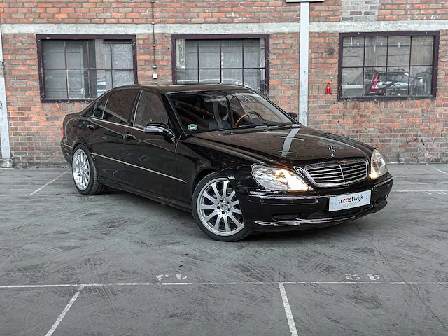Mercedes-benz s55 amg lang 5.5 v8 360pk 2002 s-klasse, rg-842-n - afbeelding 45 van  48