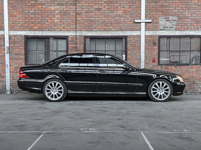 Mercedes-benz s55 amg lang 5.5 v8 360pk 2002 s-klasse, rg-842-n - afbeelding 46 van  48