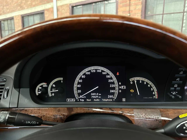 Mercedes-benz s600 lang 5.5 v12 517pk 2006 youngtimer lorinser s-klasse - afbeelding 26 van  49