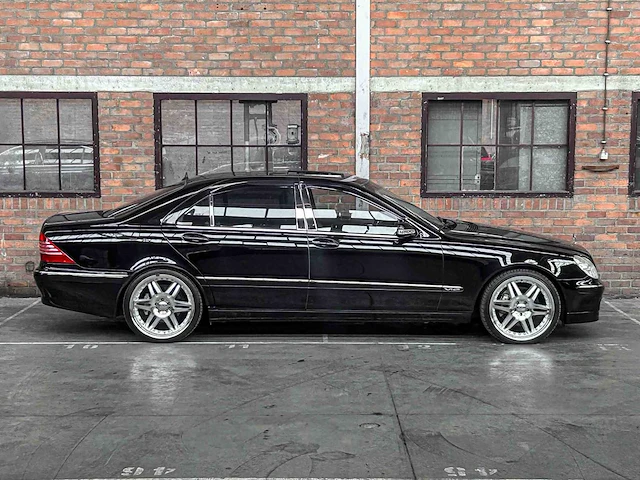 Mercedes-benz s600 lang 5.8 v12 367pk 2002 -youngtimer- s-klasse - afbeelding 2 van  51