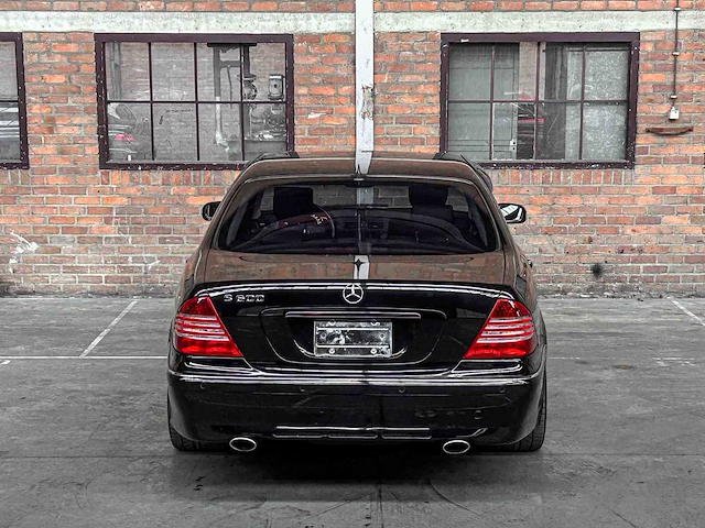 Mercedes-benz s600 lang 5.8 v12 367pk 2002 -youngtimer- s-klasse - afbeelding 6 van  51