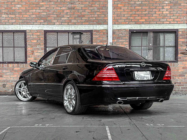 Mercedes-benz s600 lang 5.8 v12 367pk 2002 -youngtimer- s-klasse - afbeelding 7 van  51