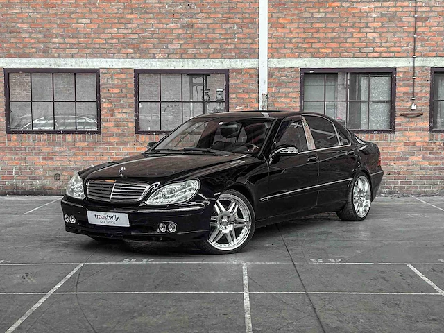 Mercedes-benz s600 lang 5.8 v12 367pk 2002 -youngtimer- s-klasse - afbeelding 23 van  51
