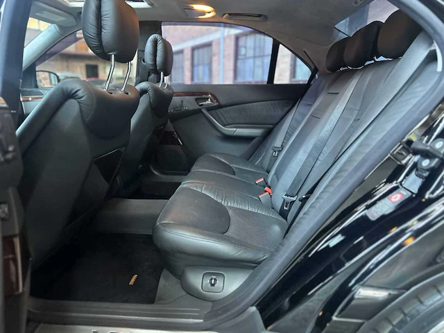 Mercedes-benz s600 lang 5.8 v12 367pk 2002 -youngtimer- s-klasse - afbeelding 37 van  51