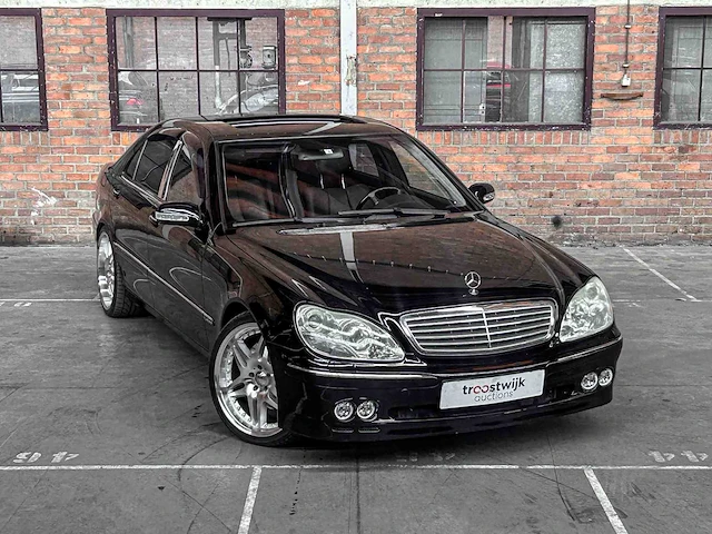 Mercedes-benz s600 lang 5.8 v12 367pk 2002 -youngtimer- s-klasse - afbeelding 50 van  51