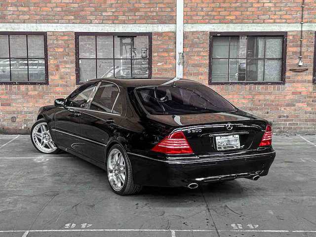 Mercedes-benz s600 lang 5.8 v12 367pk 2002 -youngtimer- s-klasse - afbeelding 16 van  51