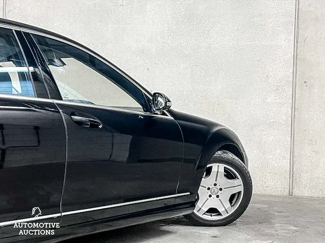 Mercedes-benz s600 lang guard 5.5 v12 w221 517pk 2007 s-klasse, r-110-lt youngtimer - afbeelding 7 van  65