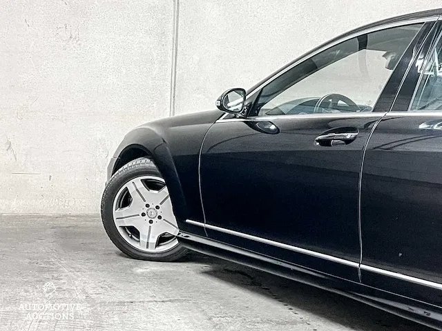 Mercedes-benz s600 lang guard 5.5 v12 w221 517pk 2007 s-klasse, r-110-lt youngtimer - afbeelding 14 van  65
