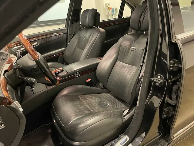 Mercedes-benz s600 lang guard 5.5 v12 w221 517pk 2007 s-klasse, r-110-lt youngtimer - afbeelding 44 van  65