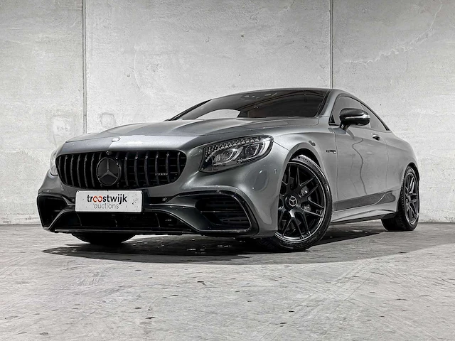 Mercedes-benz s63 amg 4.0 v8 4matic 612pk 2018 carbon s-klasse coupe - afbeelding 1 van  80
