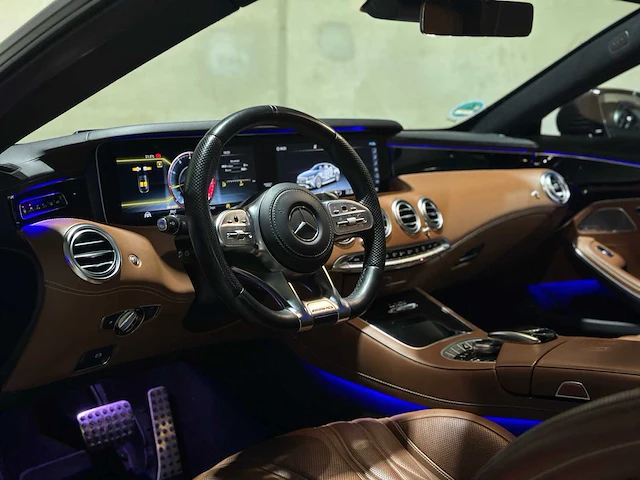 Mercedes-benz s63 amg 4.0 v8 4matic 612pk 2018 carbon s-klasse coupe - afbeelding 32 van  80