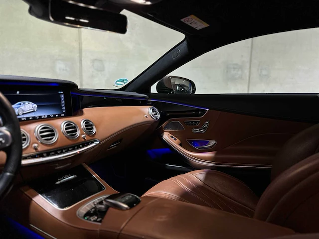 Mercedes-benz s63 amg 4.0 v8 4matic 612pk 2018 carbon s-klasse coupe - afbeelding 37 van  80