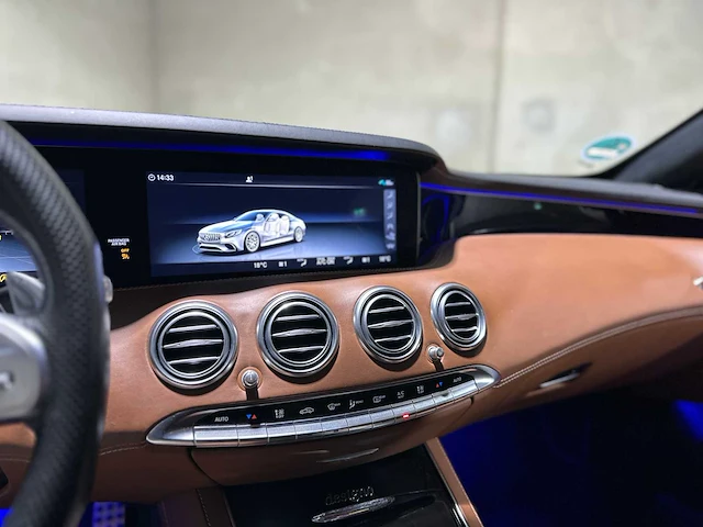 Mercedes-benz s63 amg 4.0 v8 4matic 612pk 2018 carbon s-klasse coupe - afbeelding 47 van  80