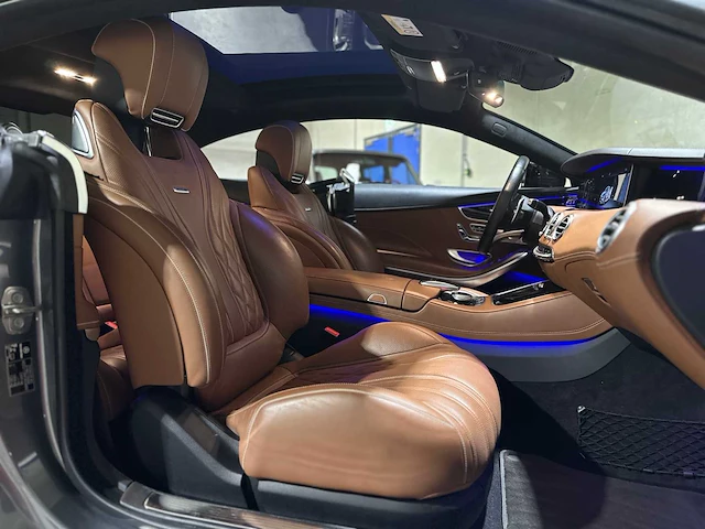 Mercedes-benz s63 amg 4.0 v8 4matic 612pk 2018 carbon s-klasse coupe - afbeelding 70 van  80