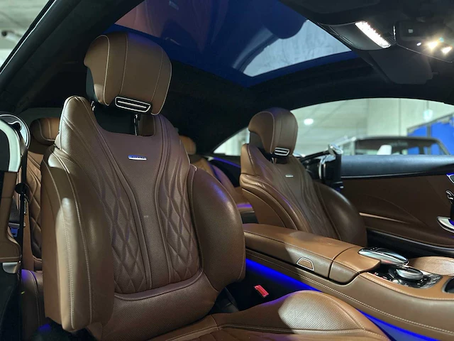 Mercedes-benz s63 amg 4.0 v8 4matic 612pk 2018 carbon s-klasse coupe - afbeelding 71 van  80