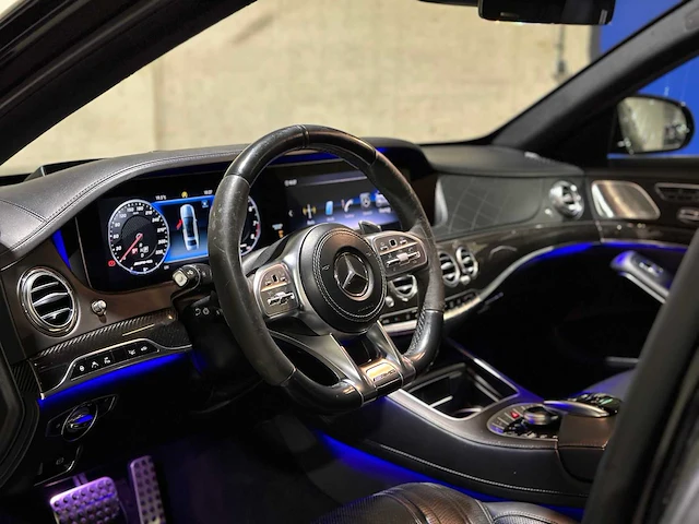 Mercedes-benz s63 amg 4.0 v8 4matic+ lang (facelift) 612pk 2017 s-klasse, pz-915-b - afbeelding 14 van  70