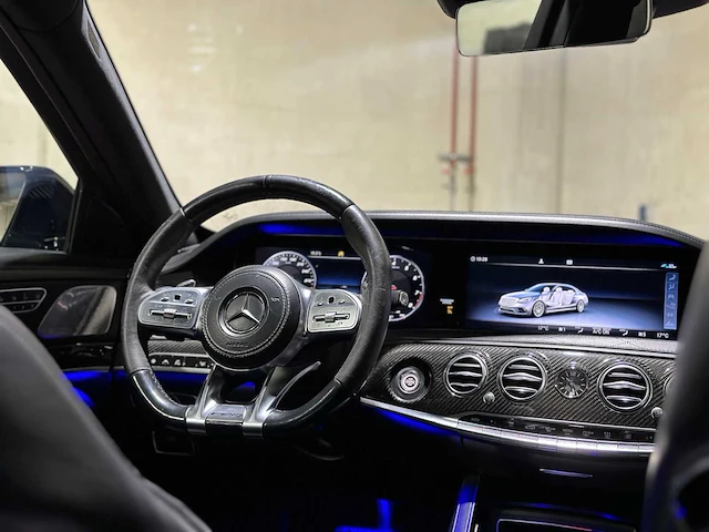 Mercedes-benz s63 amg 4.0 v8 4matic+ lang (facelift) 612pk 2017 s-klasse, pz-915-b - afbeelding 18 van  70