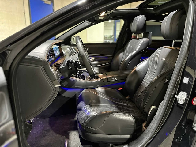 Mercedes-benz s63 amg 4.0 v8 4matic+ lang (facelift) 612pk 2017 s-klasse, pz-915-b - afbeelding 47 van  70