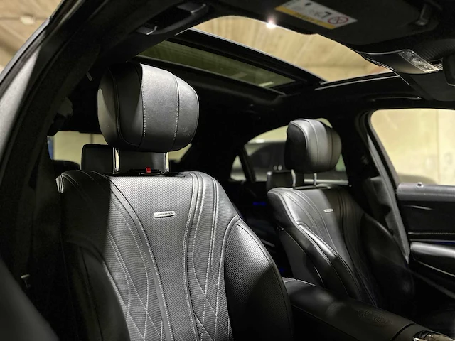 Mercedes-benz s63 amg 4.0 v8 4matic+ lang (facelift) 612pk 2017 s-klasse, pz-915-b - afbeelding 60 van  70