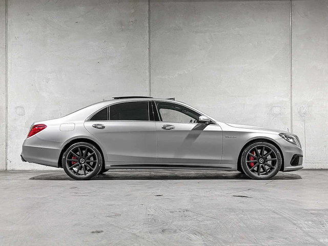 Mercedes-benz s63 amg 4matic lang 5.5 v8 585pk 2014 s-klasse, jg-345-h - afbeelding 3 van  72