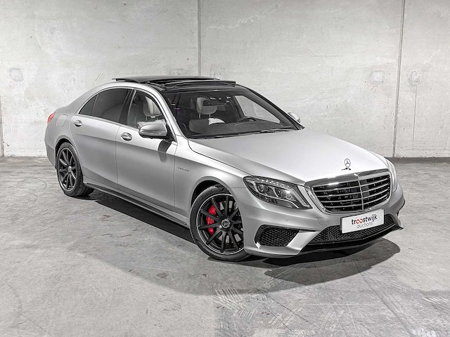Mercedes-benz s63 amg 4matic lang 5.5 v8 585pk 2014 s-klasse, jg-345-h - afbeelding 71 van  72