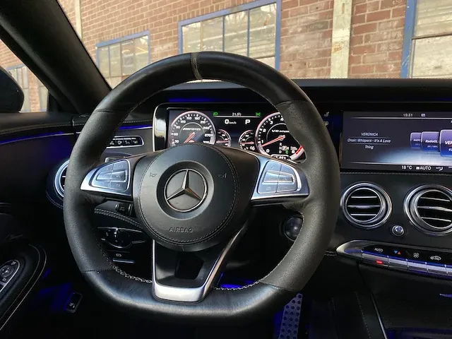 Mercedes-benz s63 amg 5.5 v8 4matic coupé 585pk 2015 s-klasse, r-429-nb - afbeelding 18 van  78