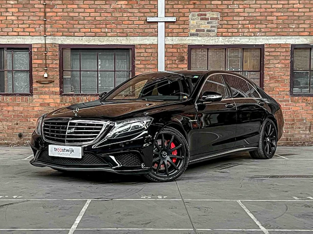 Mercedes-benz s63 amg 5.5 v8 4matic lang 585pk 2014 s-klasse, 5-tgp-74 - afbeelding 1 van  80