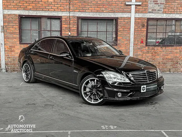 Mercedes-benz s63 amg lang 6.2 v8 525pk 2007 -youngtimer- s-klasse - afbeelding 10 van  82