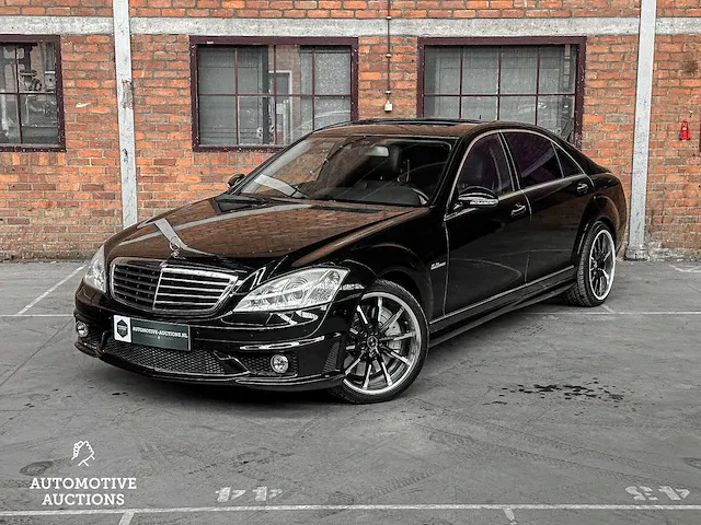 Mercedes-benz s63 amg lang 6.2 v8 525pk 2007 -youngtimer- s-klasse - afbeelding 2 van  82