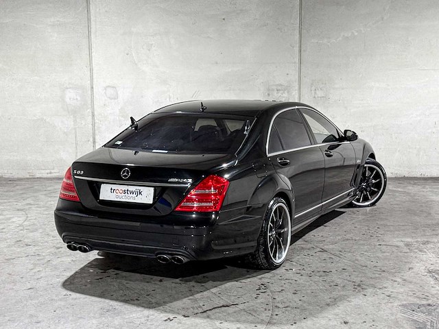 Mercedes-benz s63 amg lang 6.2 v8 525pk 2007 s-klasse, jgh-07-s youngtimer - afbeelding 4 van  49