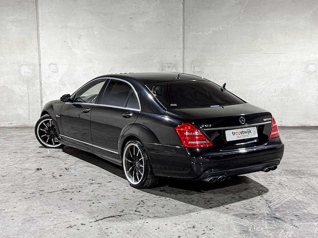 Mercedes-benz s63 amg lang 6.2 v8 525pk 2007 s-klasse, jgh-07-s youngtimer - afbeelding 9 van  49