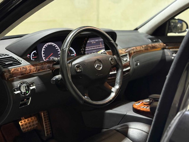 Mercedes-benz s63 amg lang 6.2 v8 525pk 2007 s-klasse, jgh-07-s youngtimer - afbeelding 13 van  49