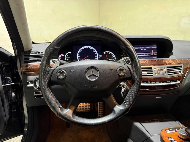 Mercedes-benz s63 amg lang 6.2 v8 525pk 2007 s-klasse, jgh-07-s youngtimer - afbeelding 14 van  49