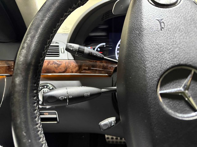 Mercedes-benz s63 amg lang 6.2 v8 525pk 2007 s-klasse, jgh-07-s youngtimer - afbeelding 17 van  49