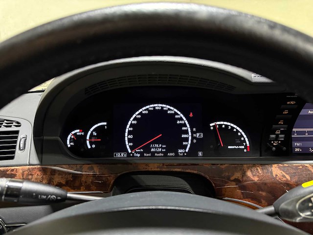 Mercedes-benz s63 amg lang 6.2 v8 525pk 2007 s-klasse, jgh-07-s youngtimer - afbeelding 19 van  49