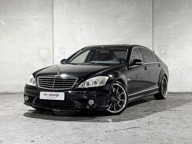 Mercedes-benz s63 amg lang 6.2 v8 525pk 2007 s-klasse, jgh-07-s youngtimer - afbeelding 12 van  49