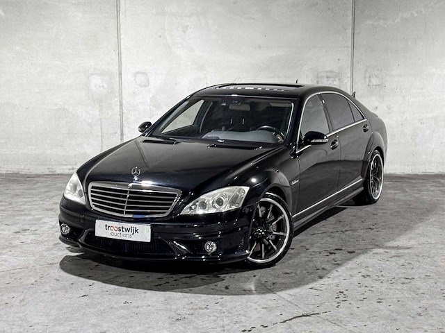 Mercedes-benz s63 amg lang 6.2 v8 525pk 2007 s-klasse, jgh-07-s youngtimer - afbeelding 23 van  49
