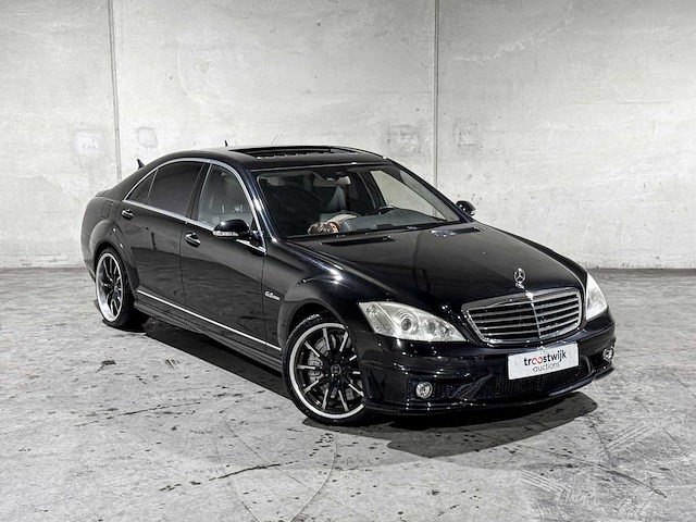 Mercedes-benz s63 amg lang 6.2 v8 525pk 2007 s-klasse, jgh-07-s youngtimer - afbeelding 48 van  49