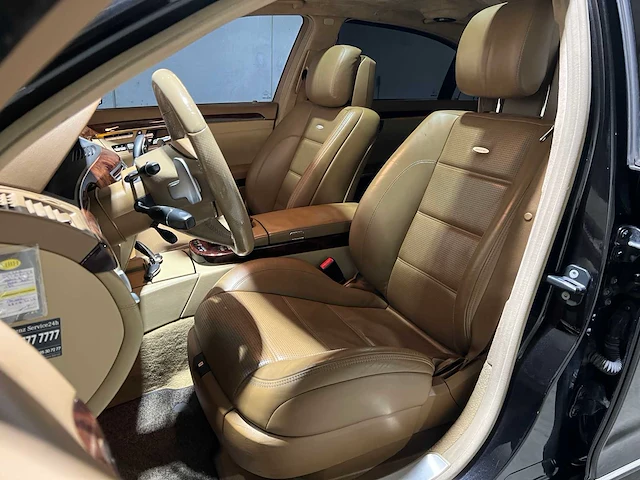 Mercedes-benz s65 amg lang 6.0 v12 630pk 2006 s-klasse, s-210-kd youngtimer - afbeelding 53 van  73