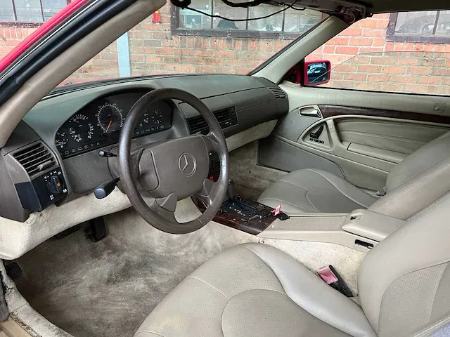 Mercedes-benz sl320 228pk 1996 -youngtimer- sl-klasse - afbeelding 31 van  46