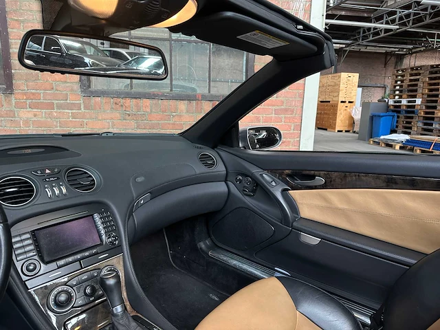 Mercedes-benz sl350 3.5 v6 272pk 2006 (designo) sl-klasse, 6-tzb-37 youngtimer - afbeelding 14 van  41