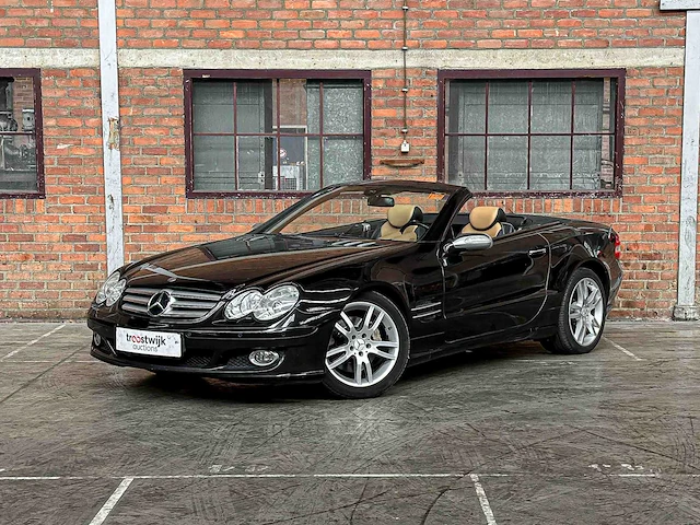 Mercedes-benz sl350 3.5 v6 272pk 2006 (designo) sl-klasse, 6-tzb-37 youngtimer - afbeelding 23 van  41