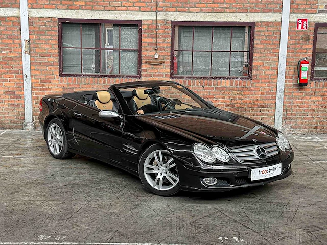 Mercedes-benz sl350 3.5 v6 272pk 2006 (designo) sl-klasse, 6-tzb-37 youngtimer - afbeelding 40 van  41