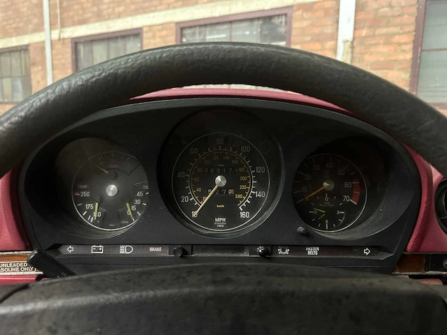 Mercedes-benz sl450 4.5 v8 225pk 1979 sl-klasse - afbeelding 15 van  35
