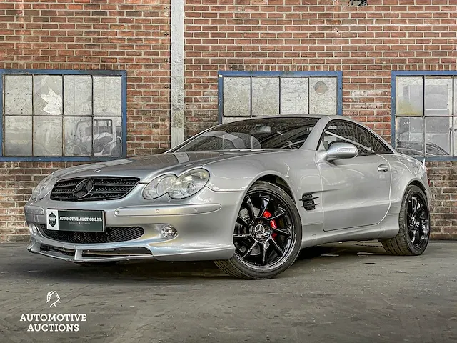 Mercedes-benz sl500 5.0 v8 sl-klasse 306pk 2002, 12-pr-vl -youngtimer- - afbeelding 1 van  37