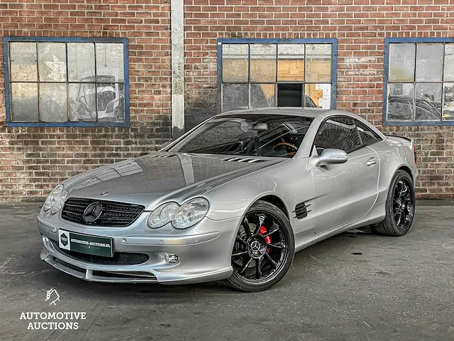 Mercedes-benz sl500 5.0 v8 sl-klasse 306pk 2002, 12-pr-vl -youngtimer- - afbeelding 23 van  37
